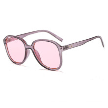 Cheap Wholesale Simple Style Fashion Sun Glasses Transparent PC Sunglasses